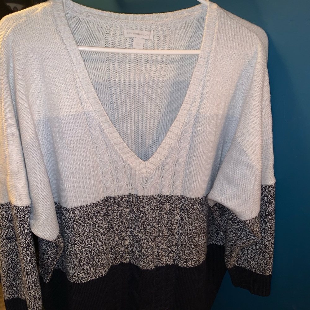 3 toned sweater
